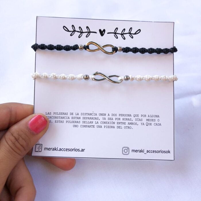 PULSERA DISTANCIA INFINITO