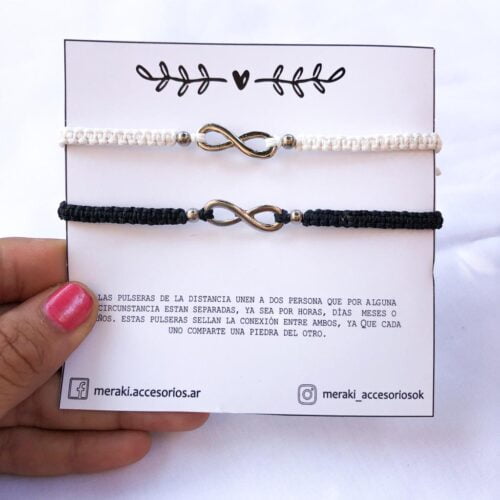 PULSERA DISTANCIA INFINITO