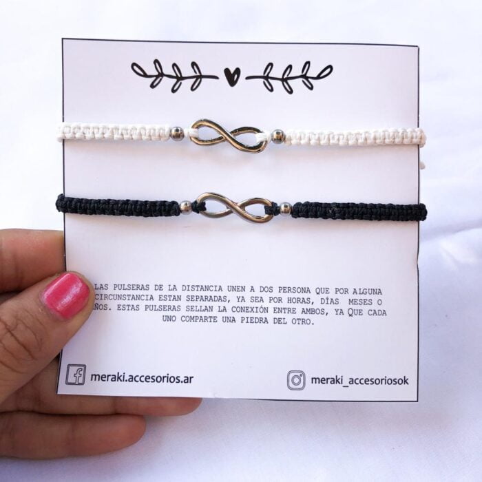 PULSERA DISTANCIA INFINITO