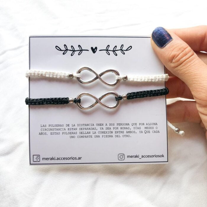 PULSERA DISTANCIA CON INFINITO GRANDE