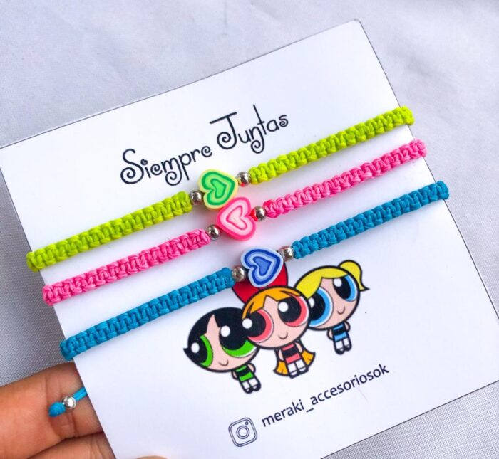 PULSERA CHICAS SUPERPODEROSAS