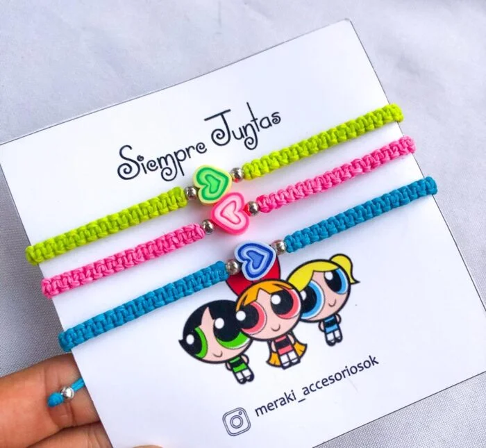 PULSERA CHICAS SUPERPODEROSAS