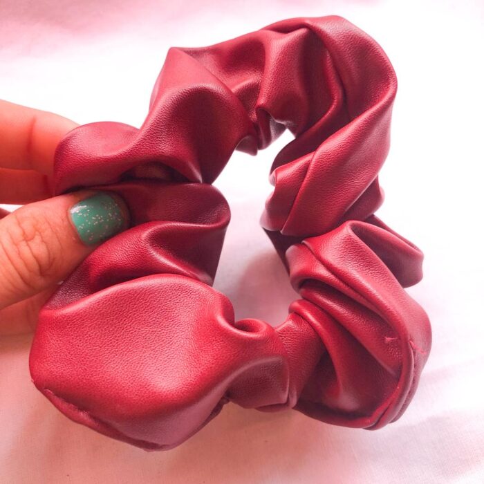 SCRUNCHIE ECO CUERO