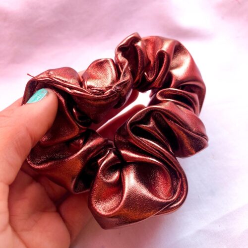 SCRUNCHIE ECO CUERO