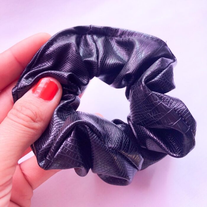 SCRUNCHIE ECO CUERO