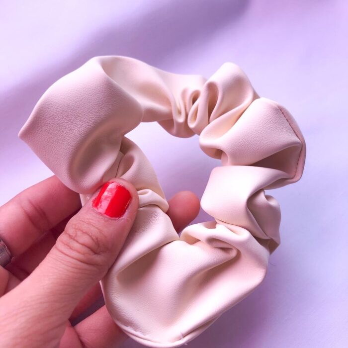 SCRUNCHIE ECO CUERO