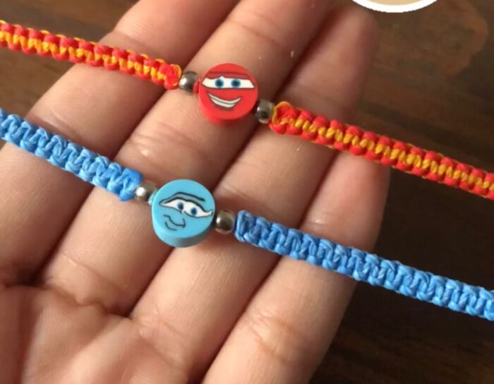 PULSERA RAYO MCQUEEN Y SALLY