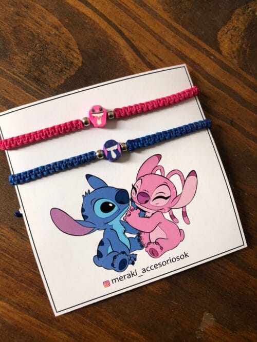 PULSERA STICH Y ANGELA